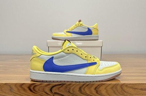 Air Jordan - Jordan 1 Retro Low OG SP Travis Scott Canary -, Kleding | Heren, Schoenen