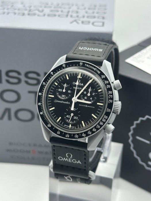 Omega x Swatch - MoonSwatch - Mission to the Moon - Sans, Handtassen en Accessoires, Horloges | Heren