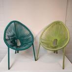 Kinderstoel (2) - Metaal, Plastic - Originele staat