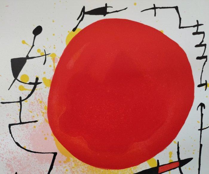 Joan Miro (1893-1983) - Litografia Original III. (Le Soleil, Antiek en Kunst, Antiek | Overige Antiek