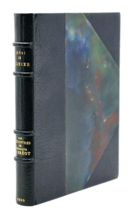 Henri de RÉGNIER / George BARBIER - Les rencontres de, Antiek en Kunst, Antiek | Boeken en Manuscripten