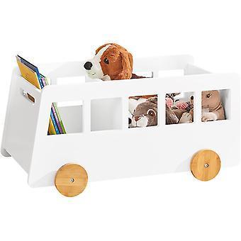 Tweedekans | SoBuy - Kinderen Kids Boekenkast - Wit -, Doe-het-zelf en Bouw, Hout en Planken, Ophalen of Verzenden