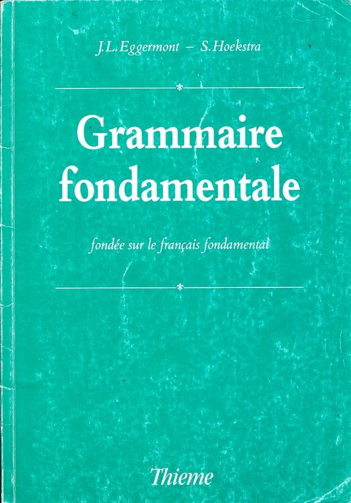 Grammaire Fondamentale, Boeken, Schoolboeken, Verzenden