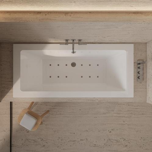Whirlpool BWS Dahlia Jetline 180x80 cm Bodem Luchtsysteem, Doe-het-zelf en Bouw, Sanitair, Bad, Nieuw, Ophalen of Verzenden