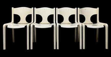 Pozzi - Augusto Savini - Chaise (7) - Acier, Bois