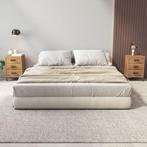 vidaXL Nachtkastjes 2 st 40x30x55 cm massief grenenhout, Huis en Inrichting, Slaapkamer | Nachtkastjes, Verzenden, Nieuw