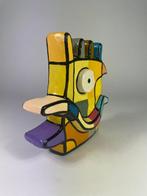 Jacqueline Schäfer (1961) - Sculpture, Vreemde Vogel - 19 cm