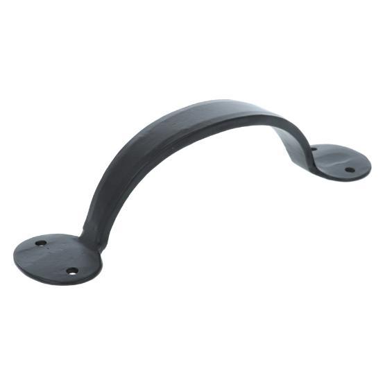 Vaste handgreep smeedijzer zwart 170 mm, Doe-het-zelf en Bouw, Hang- en Sluitwerk, Klink of Kruk, Nieuw, Overige materialen