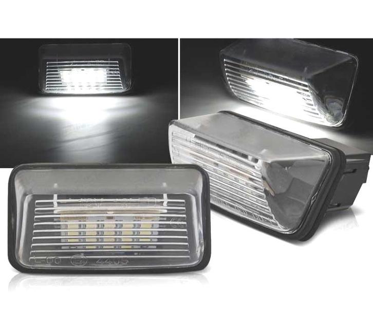 ÉCLAIRAGE PLAQUE D´IMMATRICULATION LED PEUGEOT 206 306 307 P, Auto-onderdelen, Verlichting, Verzenden
