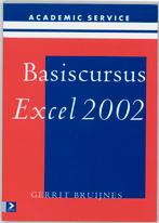 Basiscursus Excel 2002 9789039518366 G. Bruijnes, Boeken, Informatica en Computer, Verzenden, Gelezen, G. Bruijnes