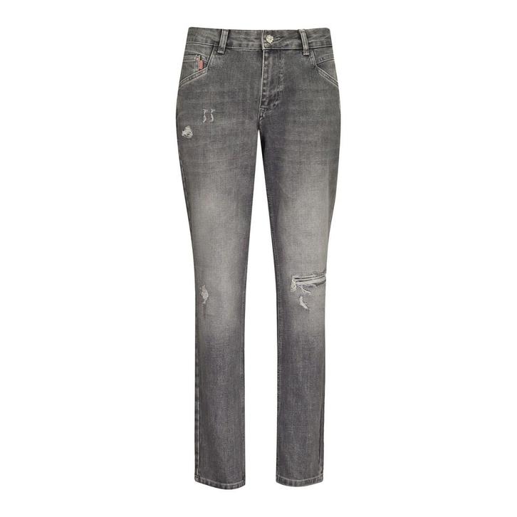 Para Mi • grijze Bowie destroy jeans • 38, Kleding | Dames, Broeken en Pantalons, Verzenden