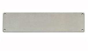 Intersteel duwplaat 80 x 475 x 1,5 mm rvs, Doe-het-zelf en Bouw, Hang- en Sluitwerk, Klink of Kruk, Nieuw, Overige materialen