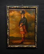 Europese school (XX) - Ritratto di nobile scozzese, Antiek en Kunst