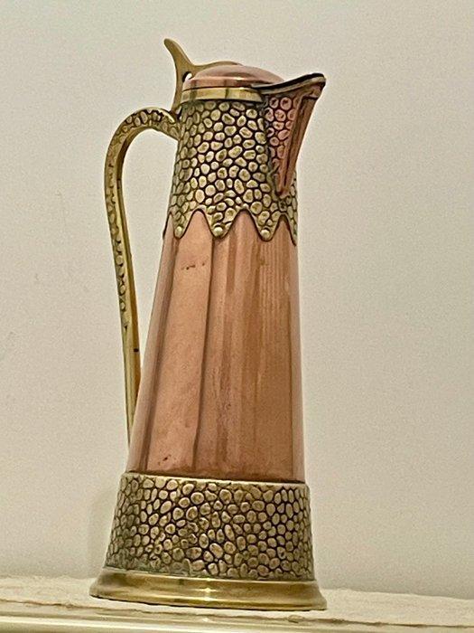 Gebruder Bing, Rara Brocca e/o Caraffa di vino in rame e, Antiquités & Art, Art | Objets design