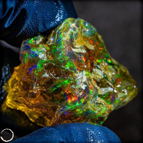 Opale cristalline naturelle dÉthiopie de la plus haute, Verzamelen, Mineralen en Fossielen