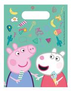 Peppa Pig Uitdeelzakjes 23cm 6st, Nieuw, Verzenden