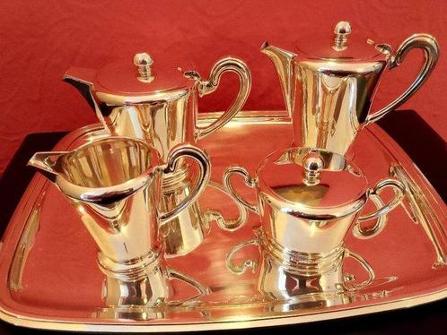 F.lli Fumo Milano - Non identificato - Theeservies (5) -, Antiek en Kunst, Antiek | Meubels | Tafels