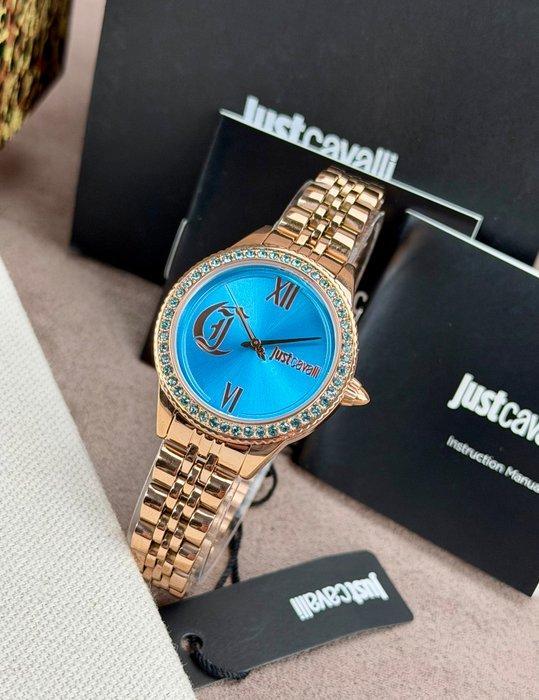 Just Cavalli - Glam Chic Blue - Sans prix de réserve -, Handtassen en Accessoires, Horloges | Heren