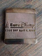 Esso - Plaque Euro Disney 4 avril 1992 - Plaque - Métal, Verzamelen, Disney, Nieuw