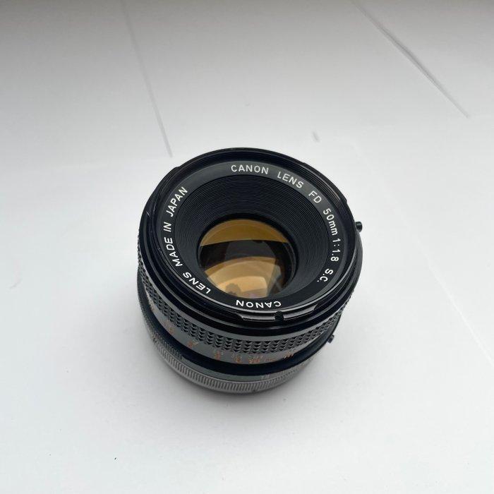 Canon FD 1,8/50mm S.C. | Prime lens, Audio, Tv en Foto, Fotocamera's Analoog