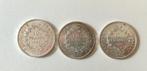 Frankrijk. 10 Francs 1965/1967 Hercule (lot de 3 monnaies en, Timbres & Monnaies