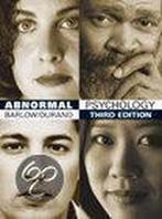 Abnormal Psychology 9780534581497 David Barlow, Verzenden, Gelezen, David Barlow