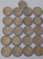 Europa. 1 Euro / 2 Euro 2009/2026 (21 coins) (Zonder, Postzegels en Munten