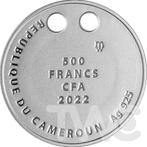 Cameroun. 500 Francs 2022 The Octopus, (.999) Proof (Sans
