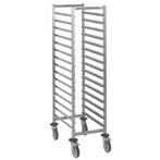 Regaalwagen | 15 Etages (1/1 GN) | RVS | 455x655x1490(h)mm, Zakelijke goederen, Verzenden, Nieuw in verpakking