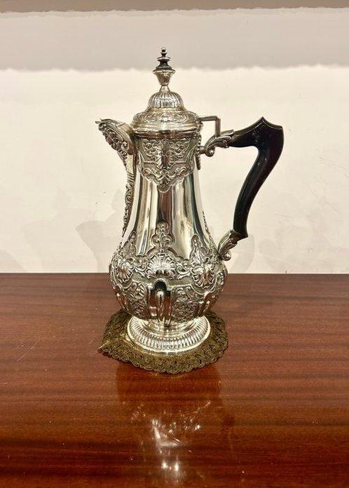 393 AL - Cruche - Grande Caraffa lavorata a mano - Argent, Antiek en Kunst, Antiek | Zilver en Goud