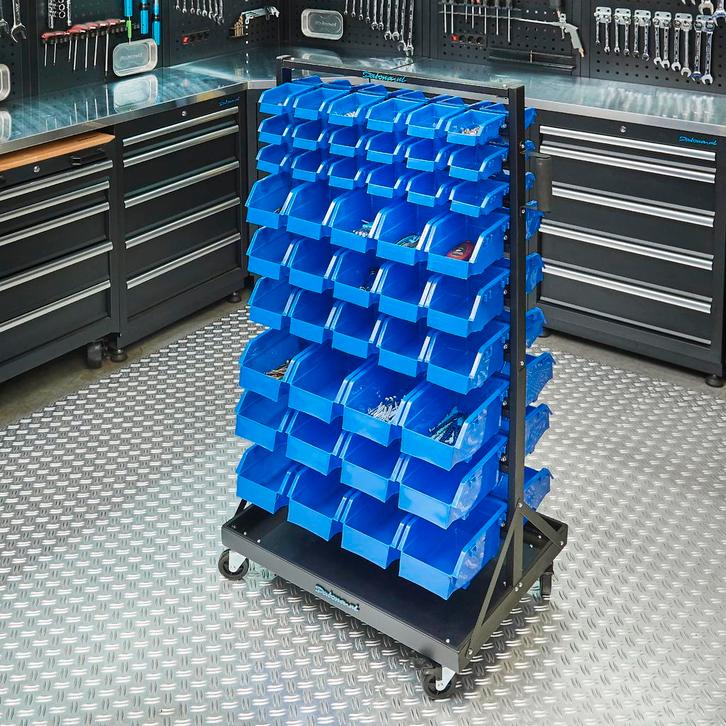 Datona Verrijdbaar opbergrek met bakken - Datona, Doe-het-zelf en Bouw, Werkbanken, Ophalen of Verzenden