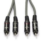 Tulp kabel | Sweex | 3 meter (Stereo, 100% koper), Audio, Tv en Foto, Nieuw, Verzenden