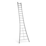 Gebruikte Enkel rechte ladder 16 treden, Doe-het-zelf en Bouw, Ophalen of Verzenden, Gebruikt