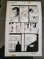 Barry Kitson - 1 Original page - JLA - Year one - signed -, Nieuw