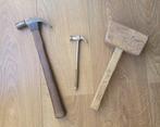 Lot de 3 marteaux dont 1 de la marque Stirupp Brand et 1, Antiek en Kunst, Antiek | Speelgoed