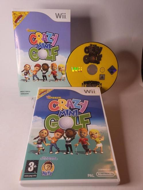 Kidz Sports Crazy Mini Golf Nintendo Wii, Games en Spelcomputers, Games | Nintendo Wii, Zo goed als nieuw, Ophalen of Verzenden