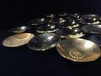 Statue, Set of 20 / 24KGP / Japanese Vintage Metal Sake Cup