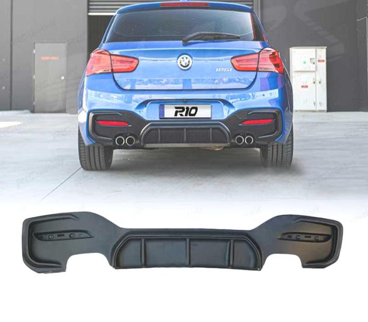 Diffuseur Pour Bmw F20 Lci 15-19 Look M-Performance Noir Mat, Auto-onderdelen, Carrosserie, Verzenden