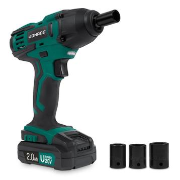 Accu slagmoersleutel 20V – 150Nm – Incl. 4 moerdoppen |, Verzenden