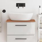 vidaXL Wastafelblad 60x40x1,5 cm massief beukenhout, Huis en Inrichting, Keuken | Keukenelementen, Verzenden, Nieuw