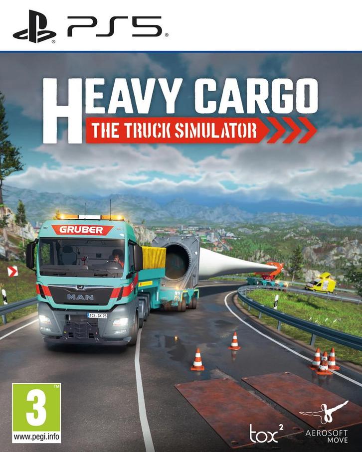 Heavy Cargo The Truck Simulator-Standaard (Playstation 5), Games en Spelcomputers, Games | Sony PlayStation 5, Ophalen of Verzenden
