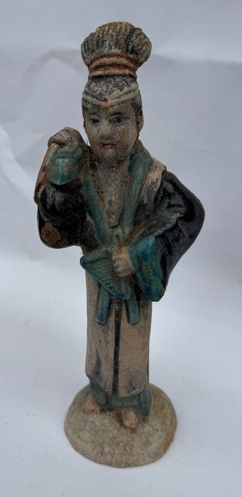 Chinois antique, dynastie Ming Terre cuite figure funéraire, Collections, Minéraux & Fossiles