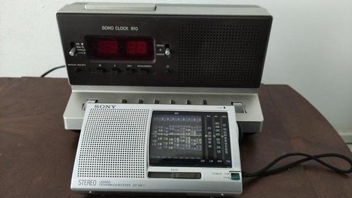 Grundig, Sony - ICF-SW11/ Sono clock 800 - Radio - Diverse, TV, Hi-fi & Vidéo, Radios