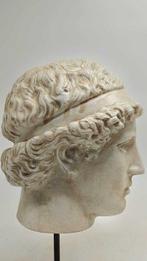 sculptuur, Testa di Atena - 34 cm - marmerstof