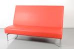 Fora Form treinbank, rood leder, 168 cm, Huis en Inrichting, Ophalen of Verzenden, Gebruikt