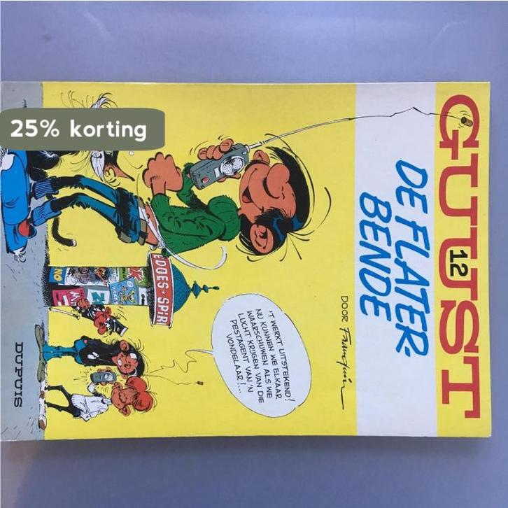 Guust, 12: De flater bende 9789031401062 Franquin, Boeken, Stripverhalen, Gelezen, Verzenden