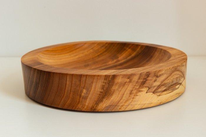 Edelhout - Edelhout - Schaal - Iepenhout, Antiek en Kunst, Kunst | Designobjecten