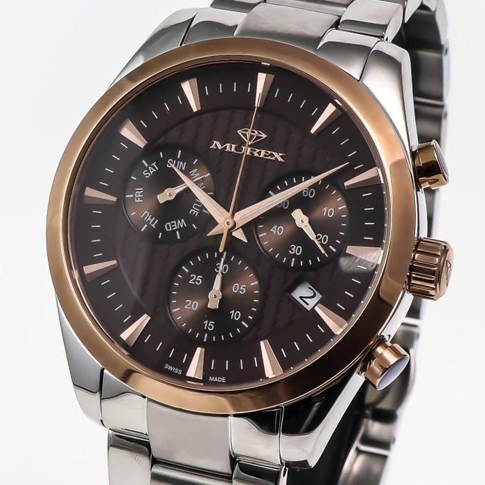 Murex - Swiss Chronograph - MUC612-SR-4 - Zonder, Handtassen en Accessoires, Horloges | Heren