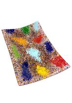 Schotel - Muranoglas - Amethistbord 33,5×21 cm