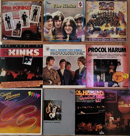 Animals, Kinks, Procol Harum - Collection of 10 x albums -, Cd's en Dvd's, Vinyl Singles